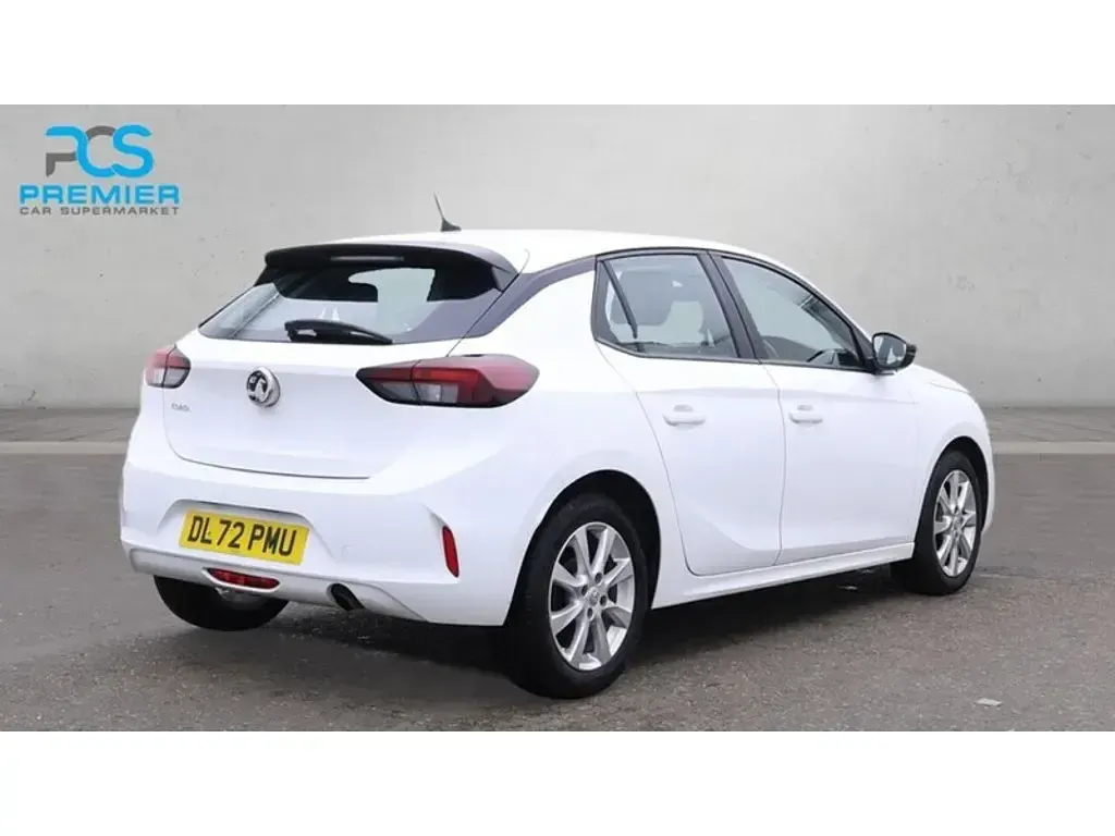 Used Vauxhall Corsa Design Edition 2023 Arctic white (solid paint) Hatchback
