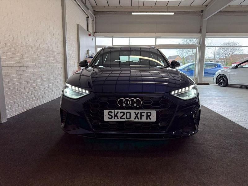 Used Audi A4 Black Edition 190 HP (139 kW) 2020 Blue Estate