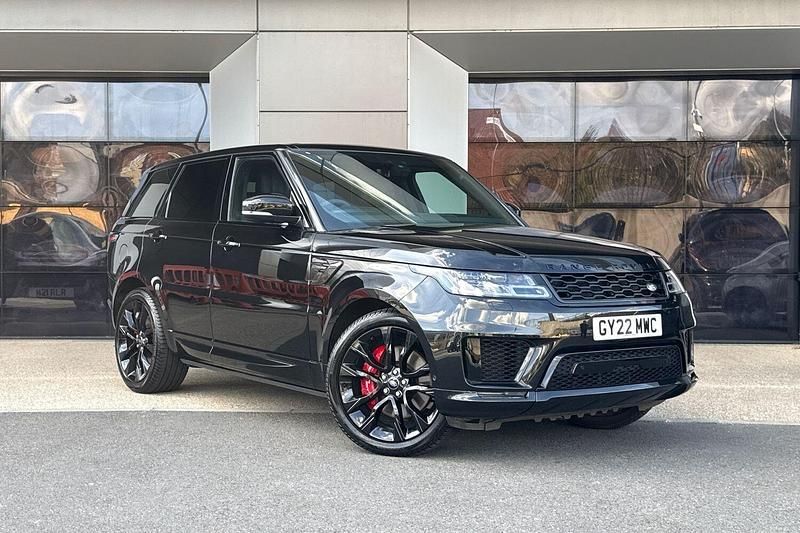 Black Used 2022 Land Rover Range Rover Sport S SUV | £43,390 (A bit pricey) - Image 1/4