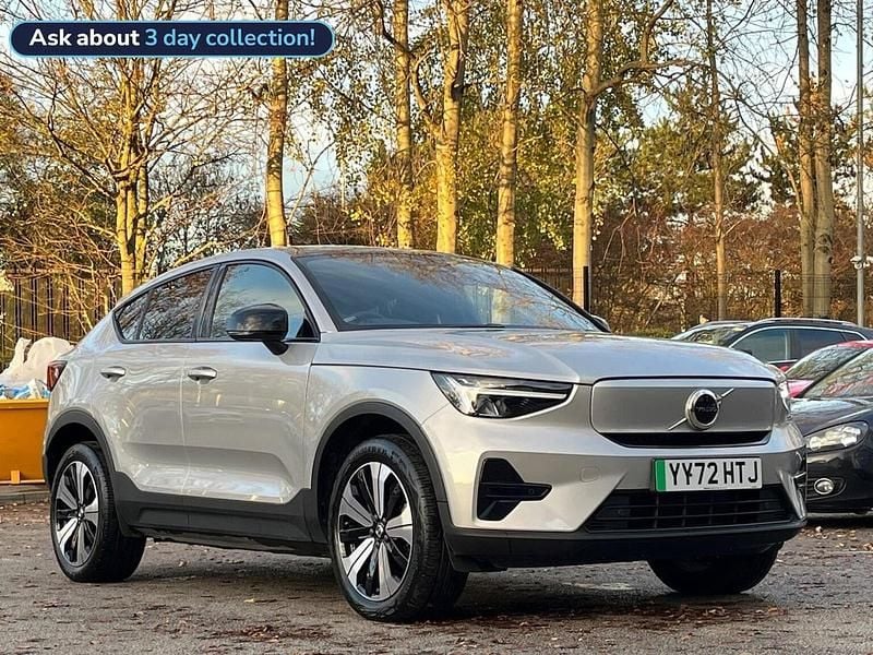 Silver Used 2022 Volvo C40 Core SUV | £20,649 (Fair price) - Image 1/4
