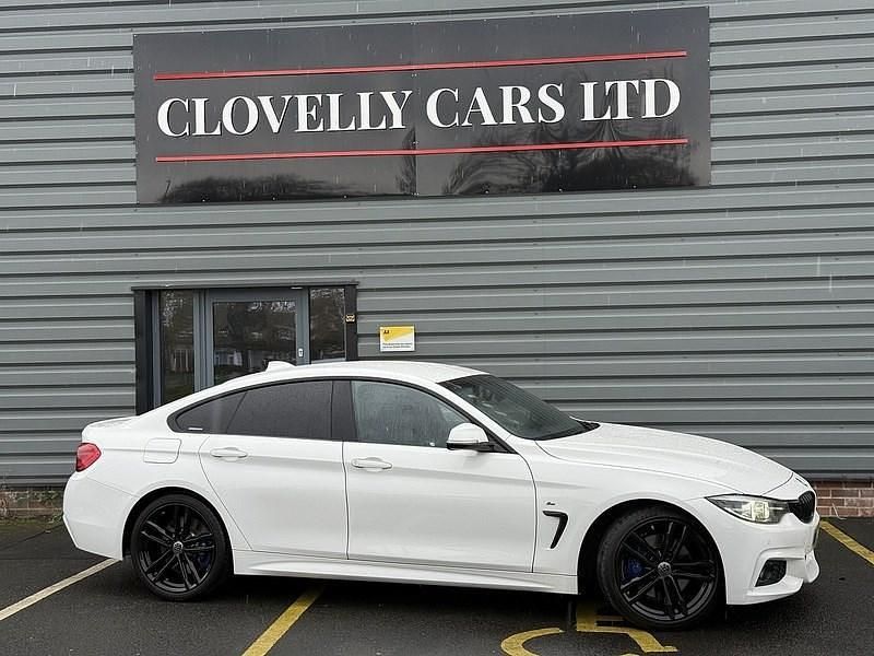 White Used 2018 BMW 420 M Sport Coupe | £13,249 (Fair price) - Image 1/3