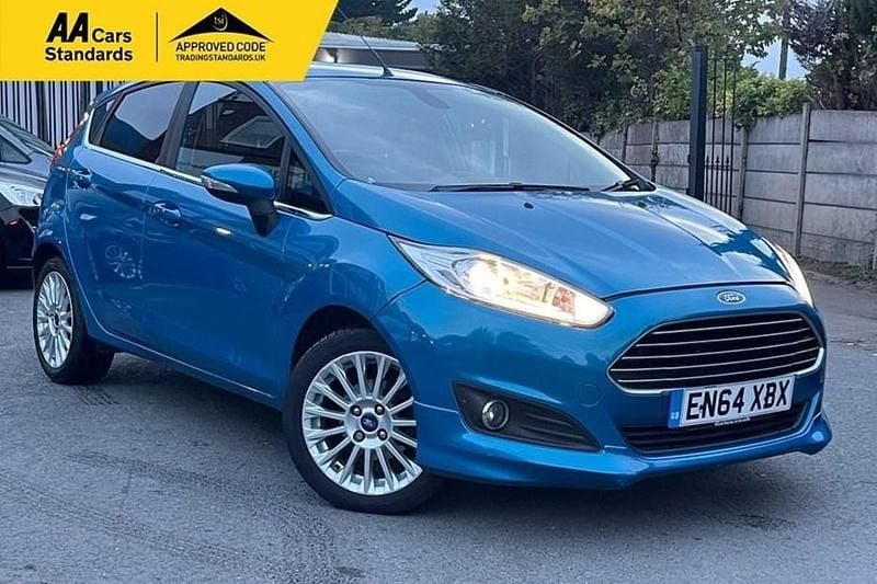 Blue Used 2015 Ford Fiesta Titanium Hatchback | £5,495 (Fair price) - Image 1/1