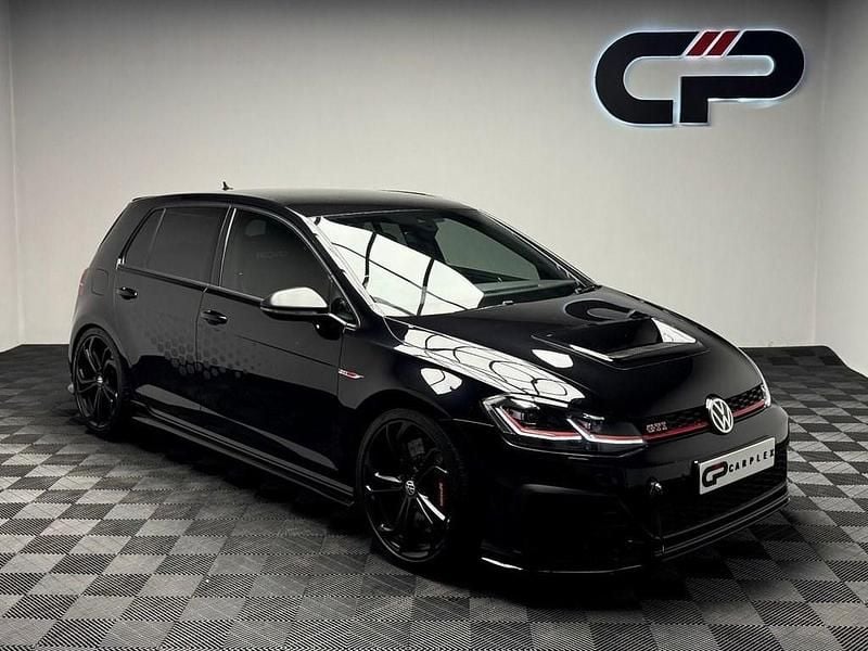 Black Used 2019 VW Golf VII GTI Hatchback | £29,395 (Expensive) - Image 1/3