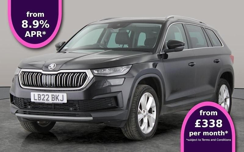 Black Used 2022 Skoda Kodiaq SE L SUV | £23,223 (Fair price) - Image 1/3