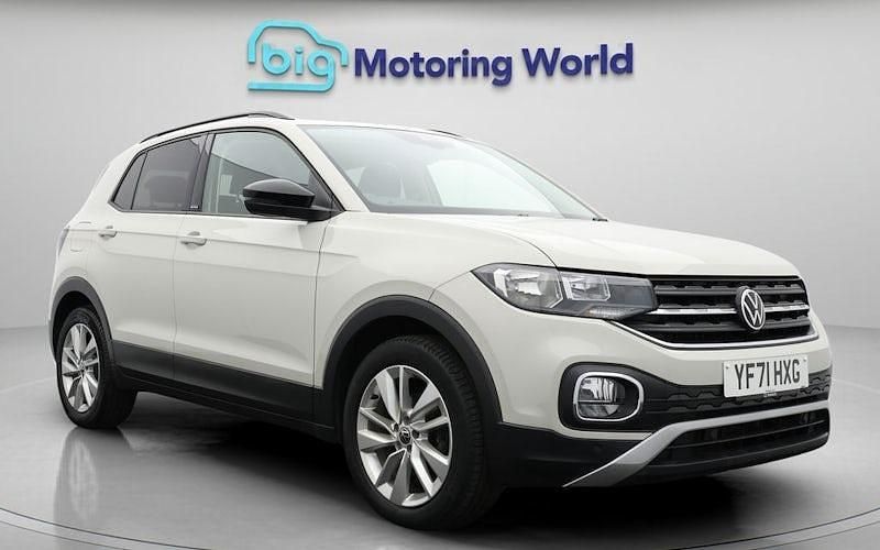 Used VW T-Cross Active 110 HP (80 kW) 2021 Grey SUV