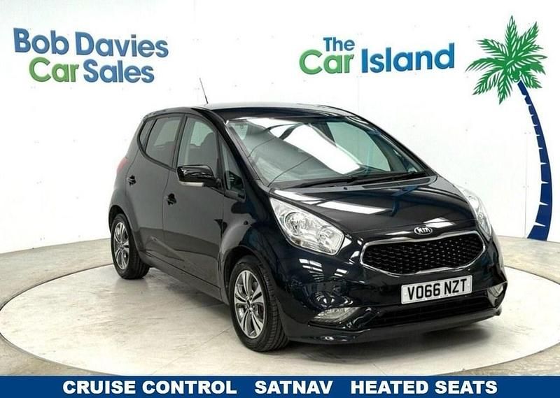 Black Used 2016 Kia Venga 3 Hatchback | £8,650 (Fair price) - Image 1/4