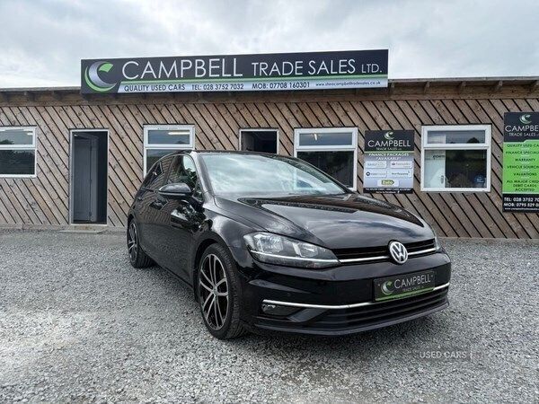 Black Used 2017 VW Golf VII GT Hatchback | £8,895 (Fair price) - Image 1/4
