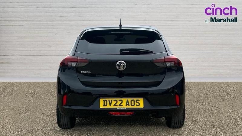 Used Vauxhall Corsa Edition 75 HP (55 kW) 2022 Black Hatchback