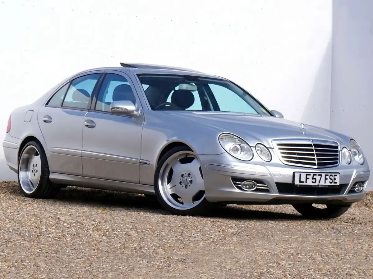 Used Mercedes E350 Avantgarde 2007 Silver Sedan