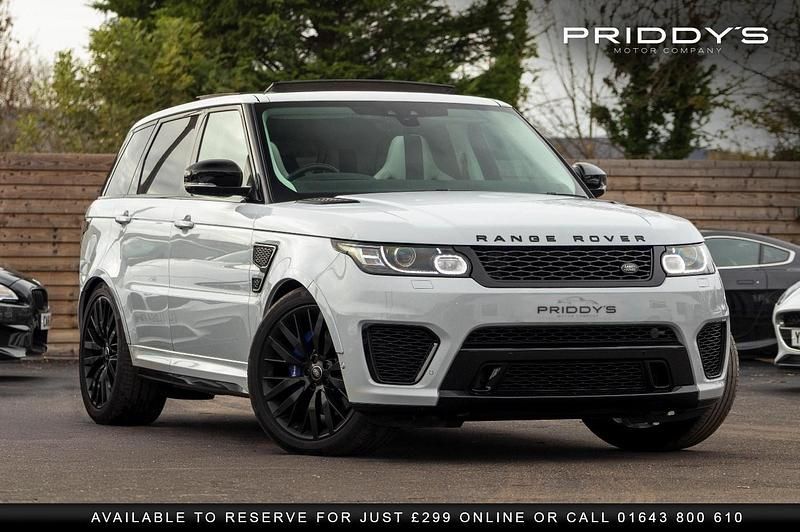 Used Land Rover Range Rover Sport SVR 2017 White SUV