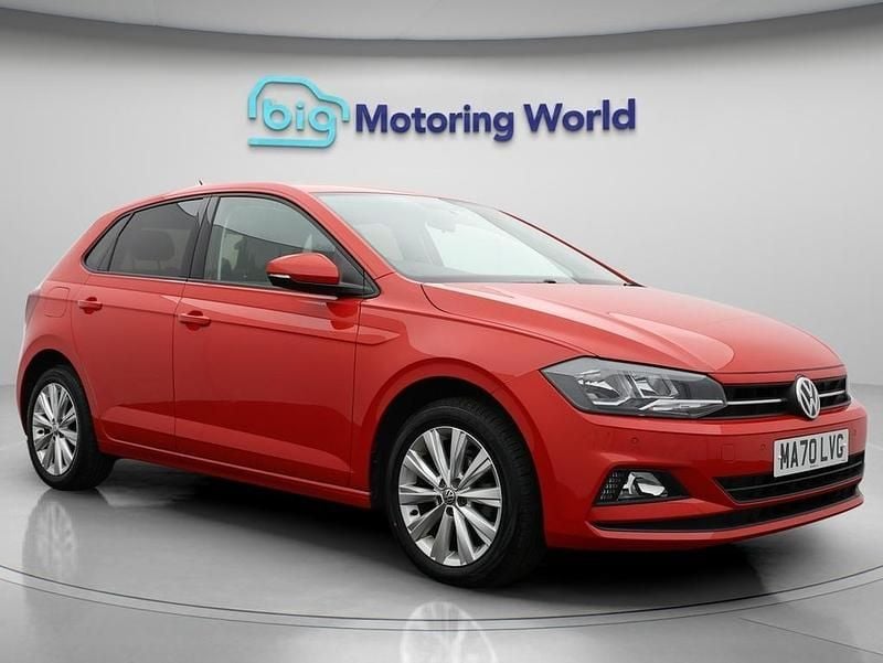 Red Used 2020 VW Polo Match Hatchback | £11,900 (Good price) - Image 1/4