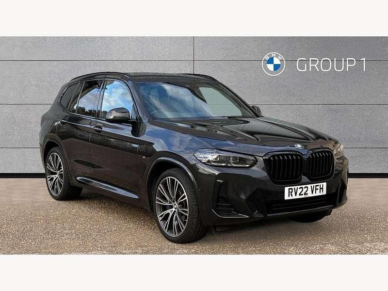 Grey Used 2022 BMW X3 M Sport SUV | £32,695 (Expensive) - Image 1/4
