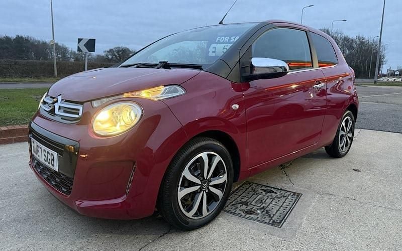 Red Used 2017 Citroën C1 Flair Hatchback | £5,995 (Fair price) - Image 1/4
