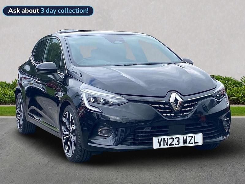Black Used 2023 Renault Clio V Techno Hatchback | £12,982 (Fair price) - Image 1/4