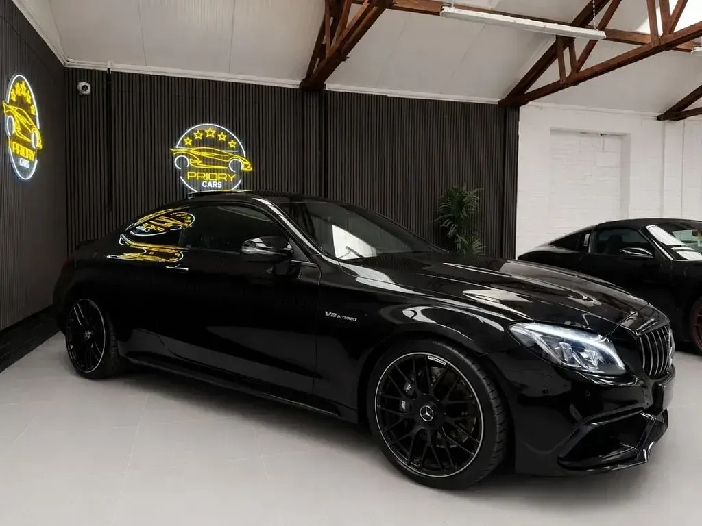 Used Mercedes C63 AMG Premium 2016 Black Coupe