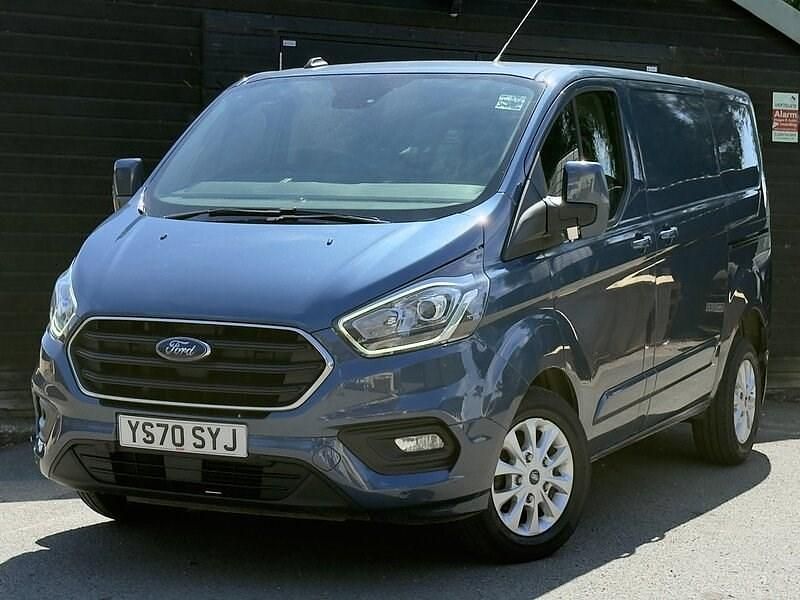 Blue Used 2020 Ford Transit Custom Limited Van | £14,290 (Good price) - Image 1/4