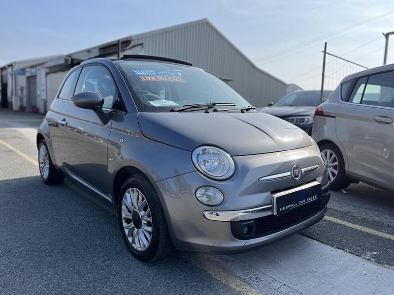 Used Fiat 500C Lounge 69 HP (50 kW) 2014 Grey Cabriolet