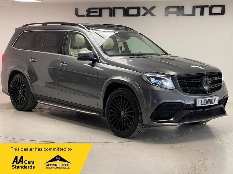 Grey Used 2017 Mercedes GLS63 AMG AMG SUV | £36,990 - Image 1/4