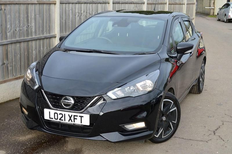 Black Used 2021 Nissan Micra Acenta Hatchback | £10,949 (Fair price) - Image 1/4