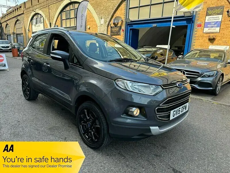 Used Ford Ecosport Titanium 125 HP (91 kW) 2015 Grey SUV