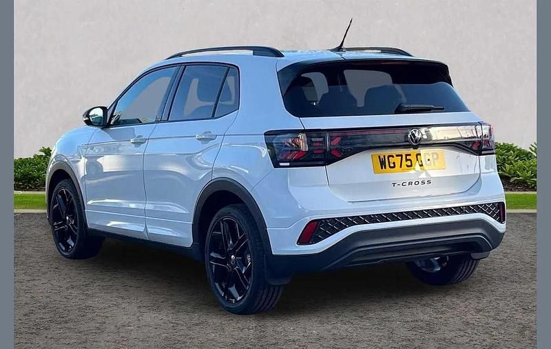 Used VW T-Cross Black Edition 150 HP (110 kW) 2025 White SUV