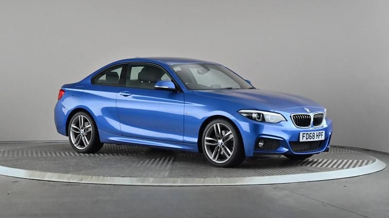 Blue Used 2018 BMW 220 M Sport Coupe | £14,498 (A bit pricey) - Image 1/4