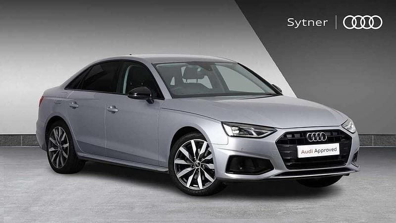 Silver Used 2021 Audi A4 Sport Sedan | £20,500 (Good price) - Image 1/4