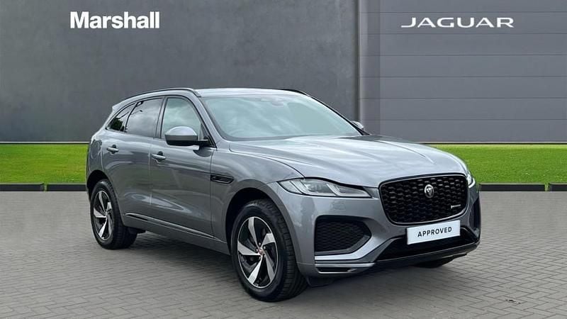 Grey Used 2022 Jaguar F-Pace R-Dynamic SUV | £41,110 (Expensive) - Image 1/4