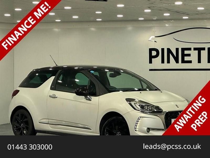 Used DS Automobiles DS3 110 HP (80 kW) 2017 White Hatchback