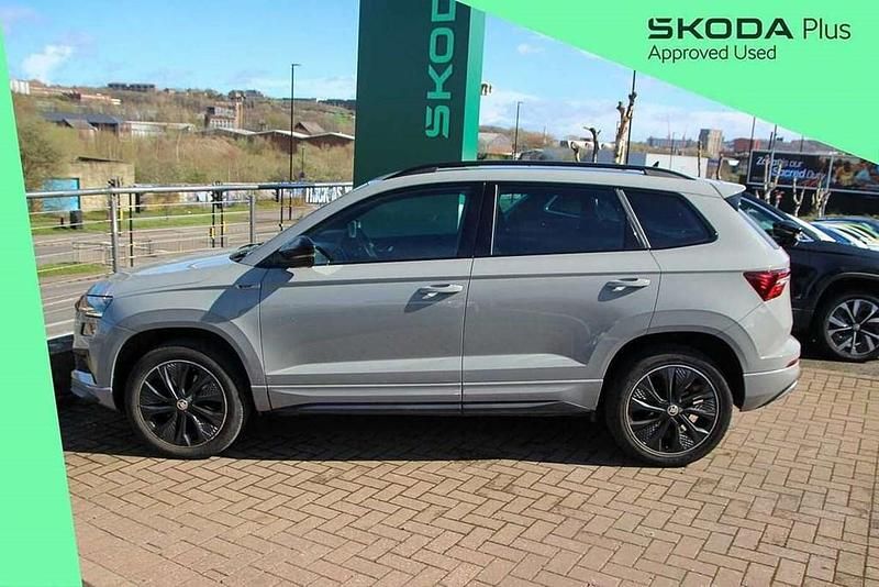 Used Skoda Karoq SportLine 150 HP (110 kW) 2022 Meteor grey SUV