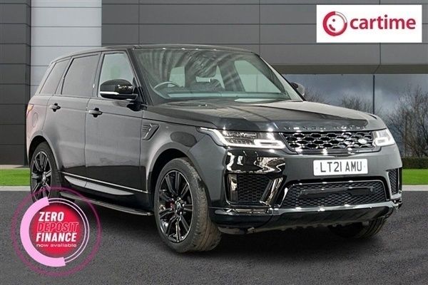 Black Used 2021 Land Rover Range Rover Sport HSE Dynamic SUV | £44,388 - Image 1/3