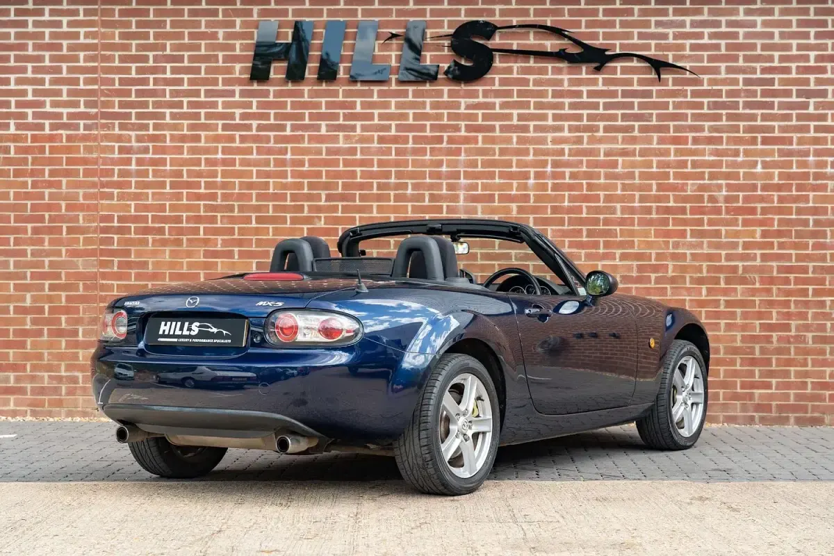 Used Mazda MX5 126 HP (92 kW) 2007 Blue Cabriolet