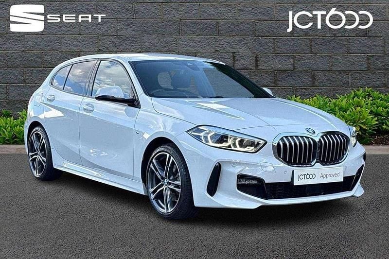 White Used 2023 BMW 118 M Sport Hatchback | £21,299 (Good price) - Image 1/4