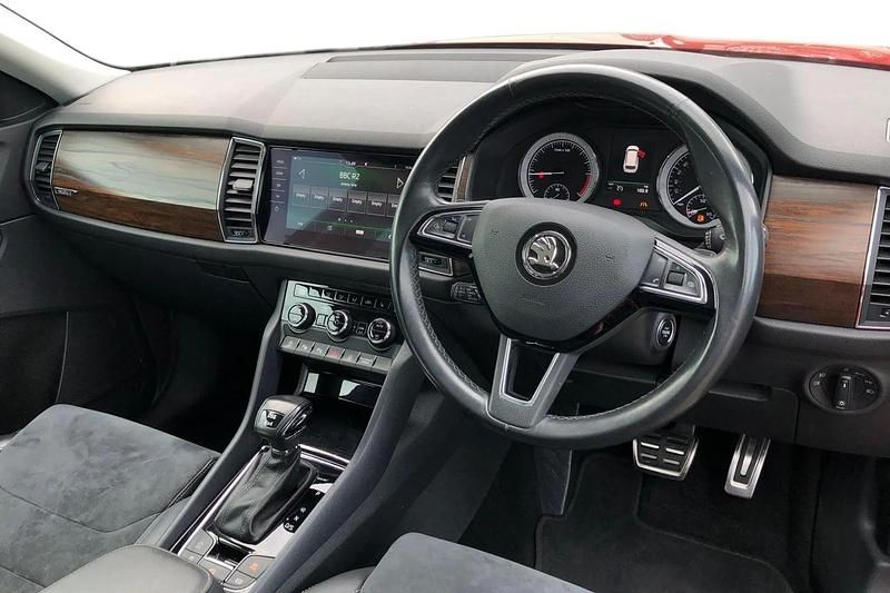Used Skoda Kodiaq Scout 4x4 2017 Red SUV