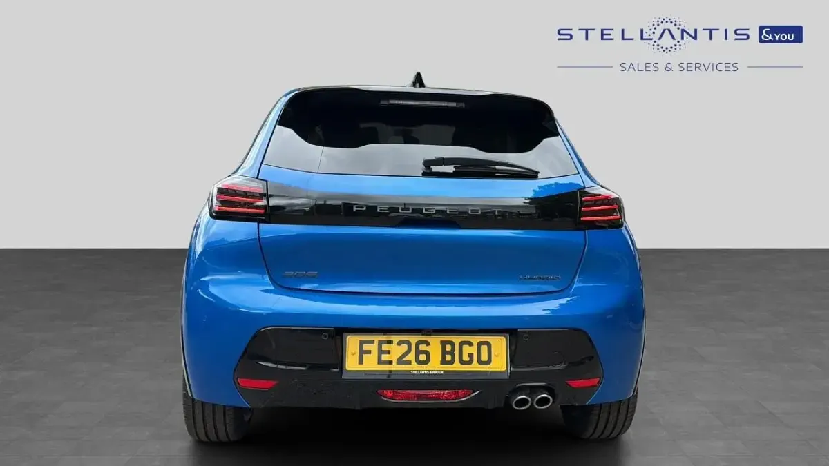 New Peugeot 208 GT 143 HP (105 kW) 2026 Blue Hatchback