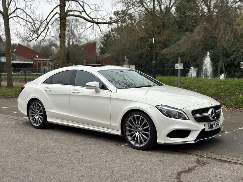 Used Mercedes CLS350 AMG Line Premium 2017 White Coupe