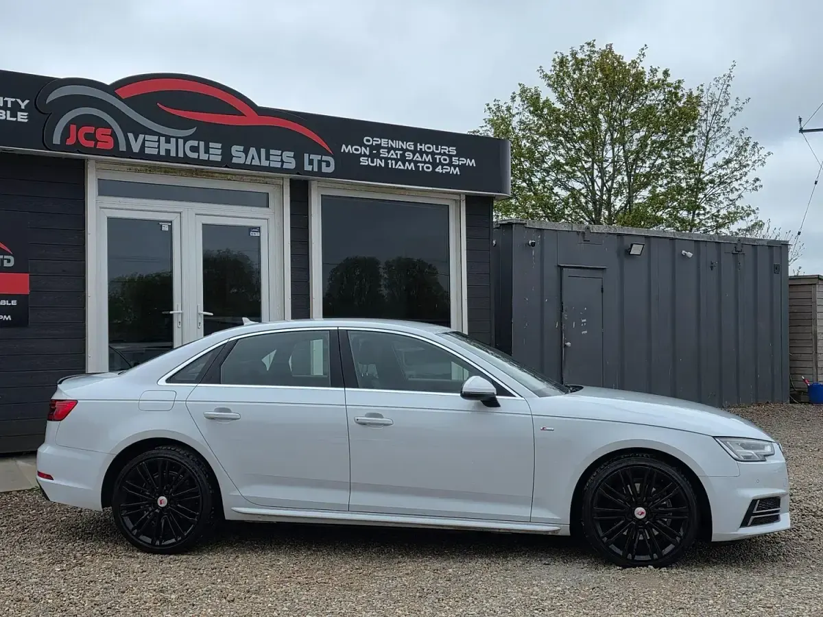 Used Audi A4 S-Line 2017 White Sedan