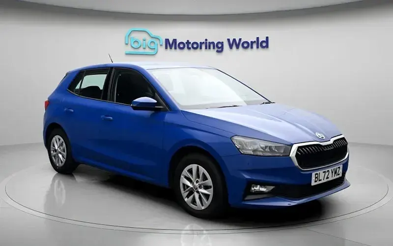 Used Skoda Fabia Comfort 110 HP (80 kW) 2023 Blue Hatchback