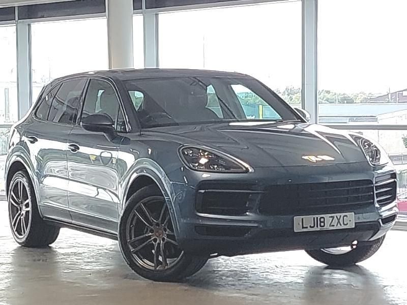 Used Porsche Cayenne 340 HP (250 kW) 2018 Blue SUV