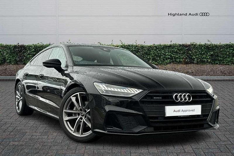 Black Used 2022 Audi A7 Black Edition Hatchback | £37,985 (Expensive) - Image 1/4