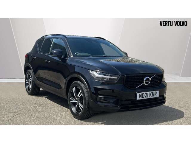 Black Used 2021 Volvo XC40 R-Design SUV | £26,423 (A bit pricey) - Image 1/4