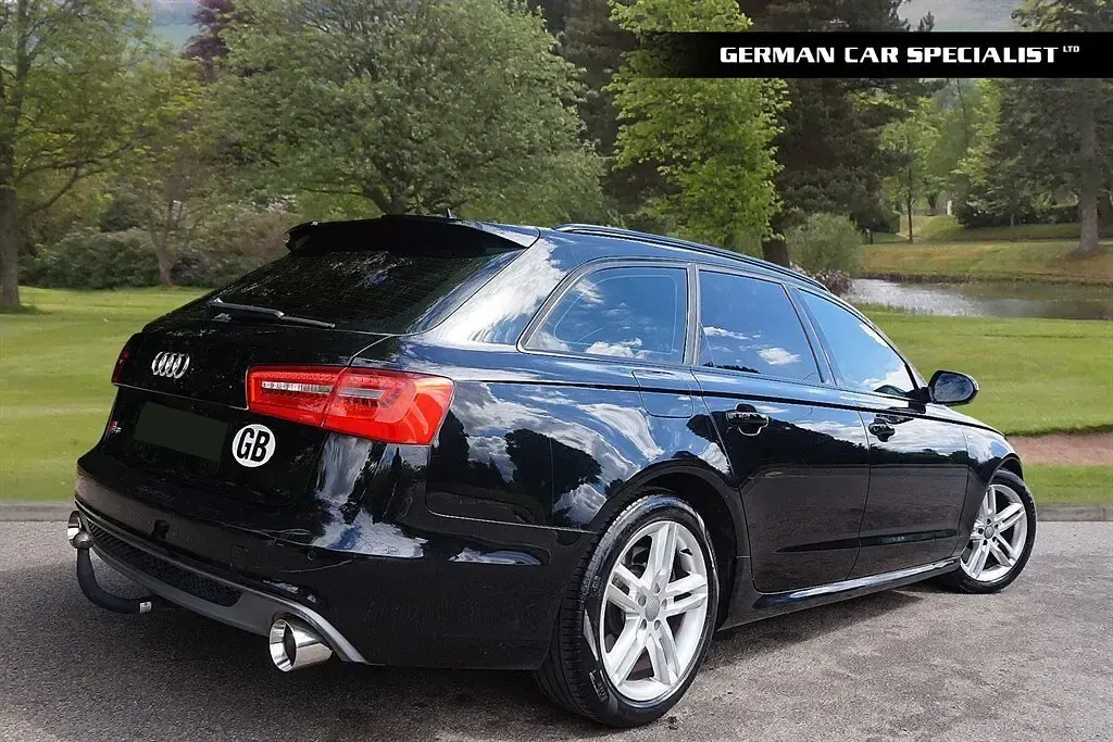 Used Audi A6 S-Line 313 HP (230 kW) 2014 Black Estate