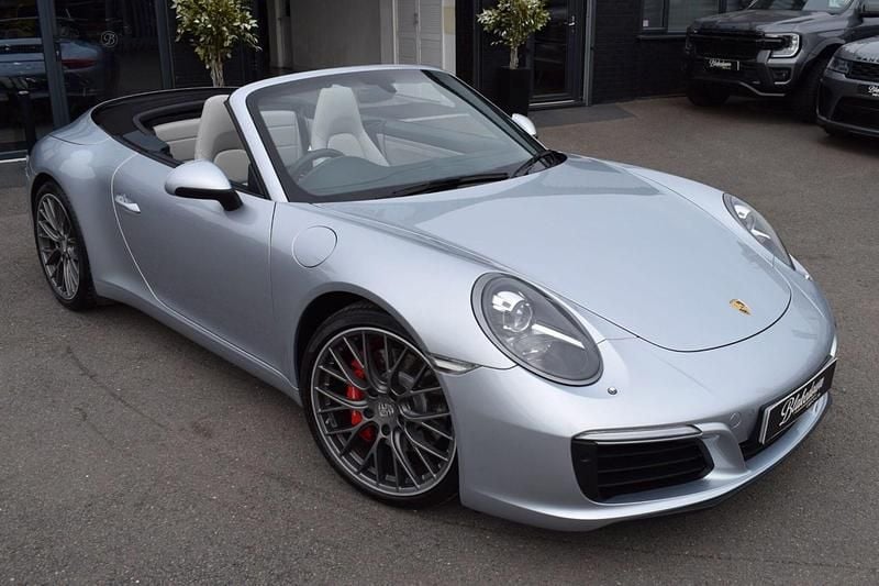 Used Porsche 911 Carrera S Cabriolet 420 HP (308 kW) 2016 Silver Cabriolet