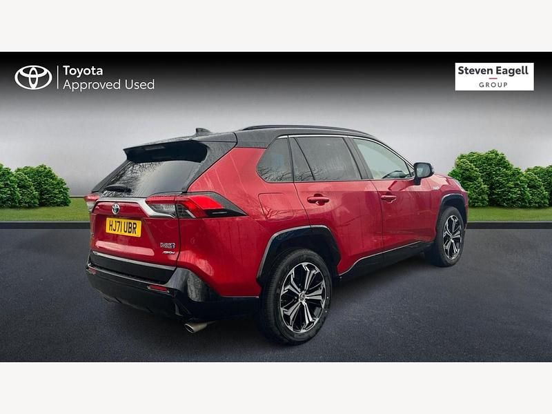 Used Toyota RAV4 2021 Red/black SUV