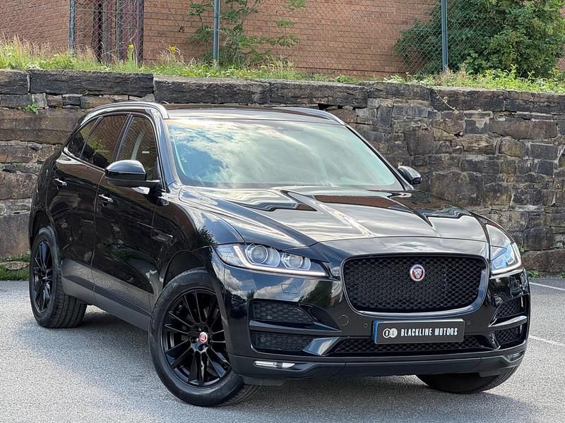 Black Used 2018 Jaguar F-Pace Portfolio SUV | £16,995 (Fair price) - Image 1/4
