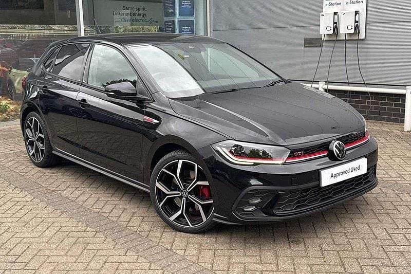 Black Used 2022 VW Polo GTI Hatchback | £19,489 (Fair price) - Image 1/4