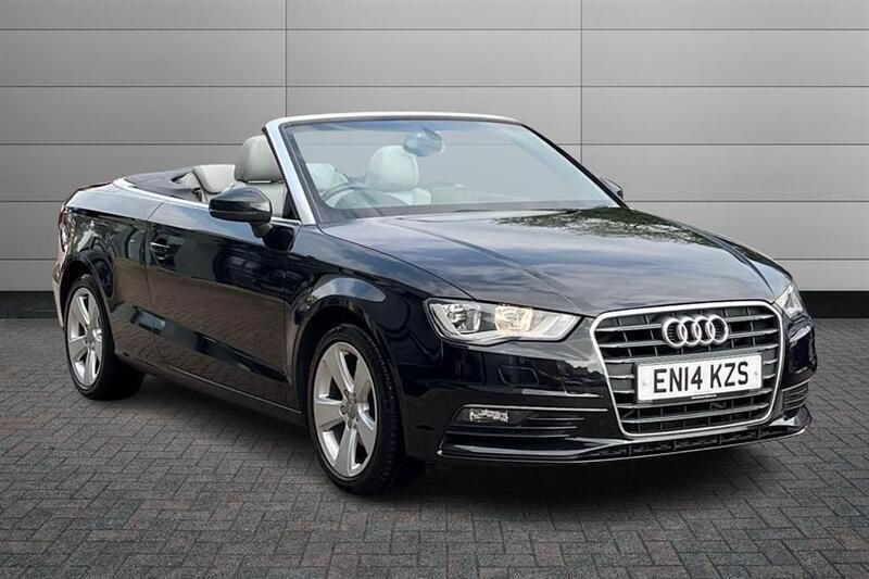 Black Used 2014 Audi A3 Cabriolet Sport Cabriolet | £9,490 (Good price) - Image 1/4