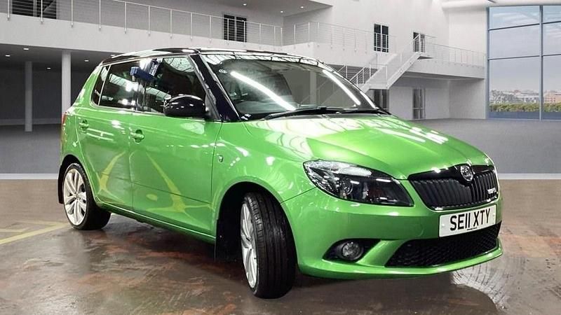 Green Used 2011 Skoda Fabia vRS Hatchback | £5,995 (A bit pricey) - Image 1/4