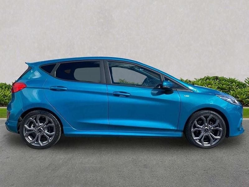 Used Ford Fiesta ST-Line 125 HP (91 kW) 2019 Blue Hatchback