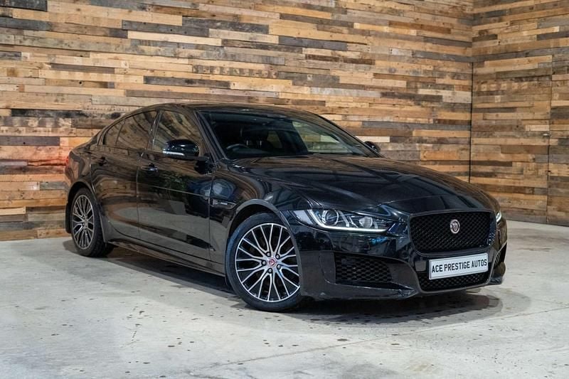 Black Used 2019 Jaguar XE Sedan | £15,795 (Good price) - Image 1/4